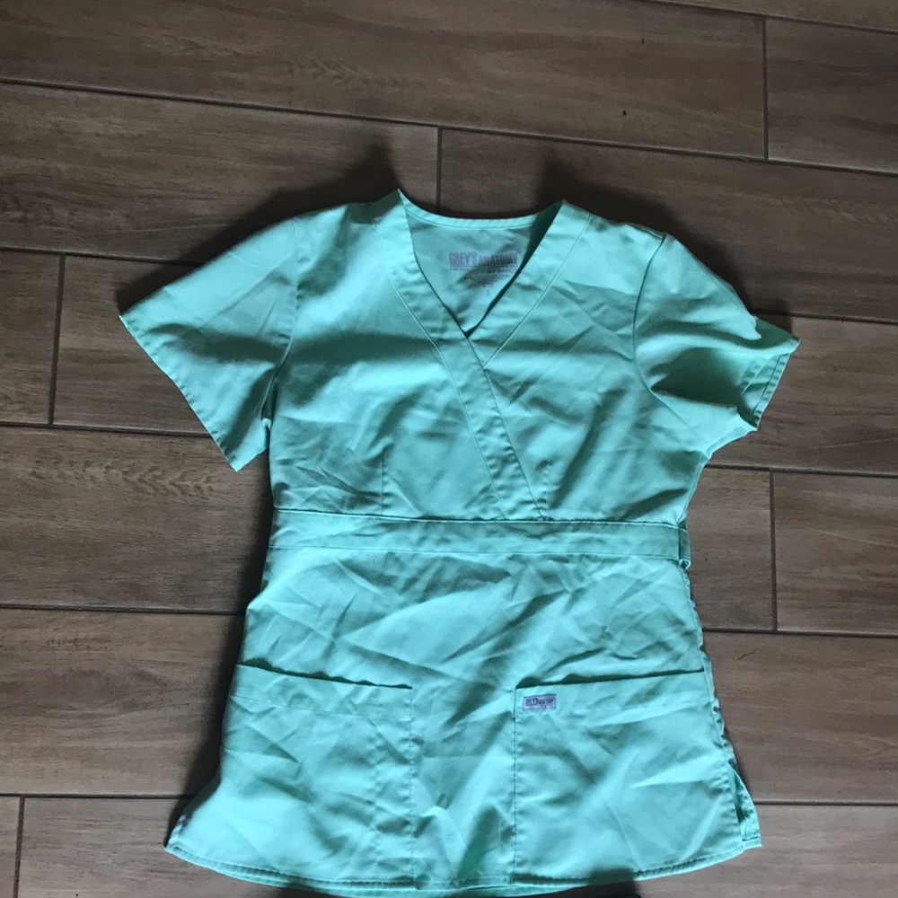 Mint Green Set Greys Anatomy scrubs small